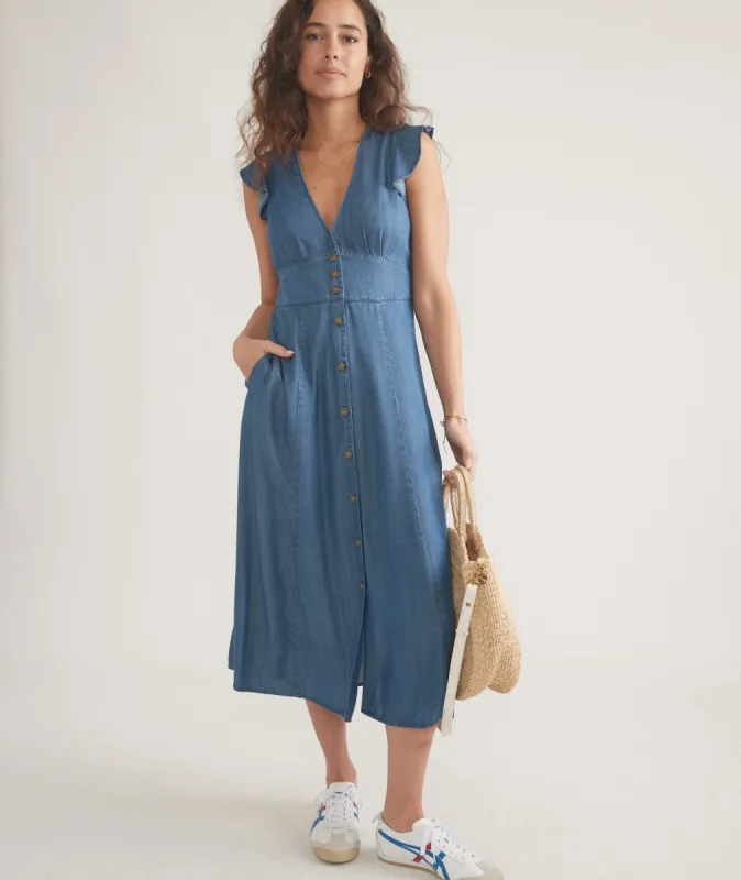 Camila Midi Dress sold by Marine Layer