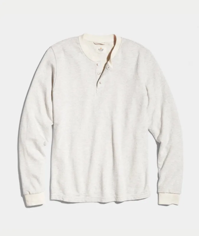 Henley Sweater sold by Marine Layer