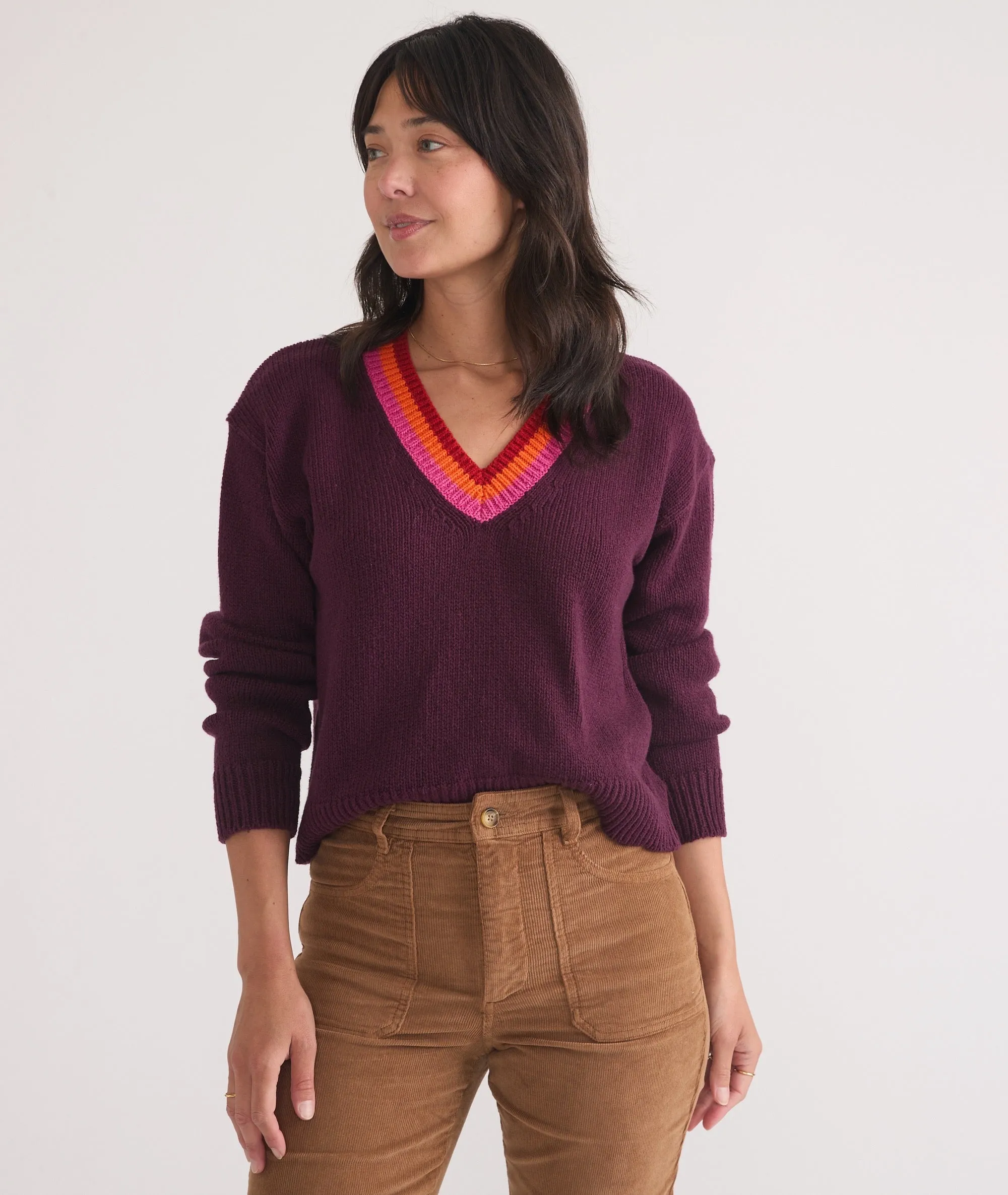 Bella Cropped Sweater sold by Marine Layer product image thumbnail 3