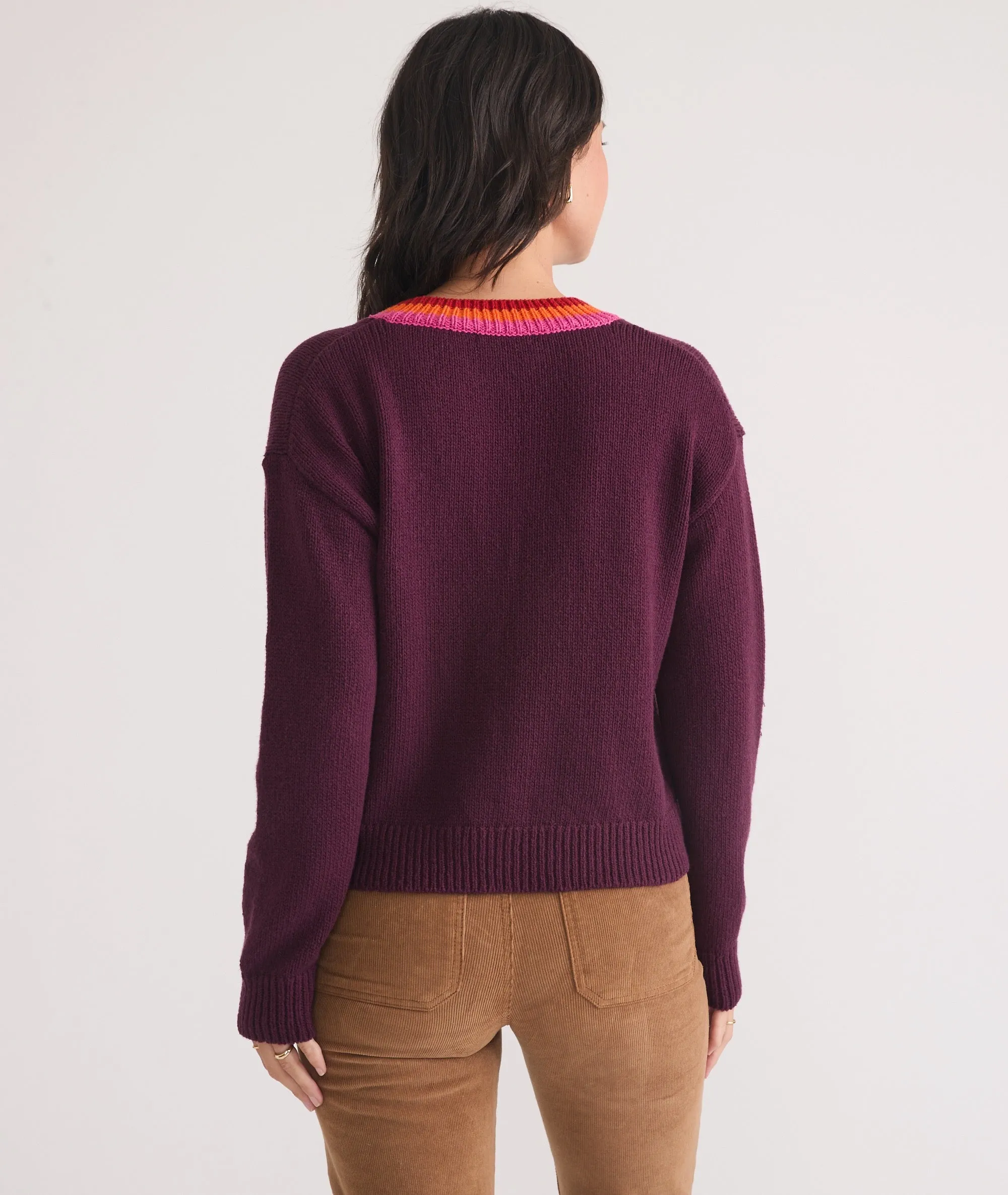 Bella Cropped Sweater sold by Marine Layer product image thumbnail 5