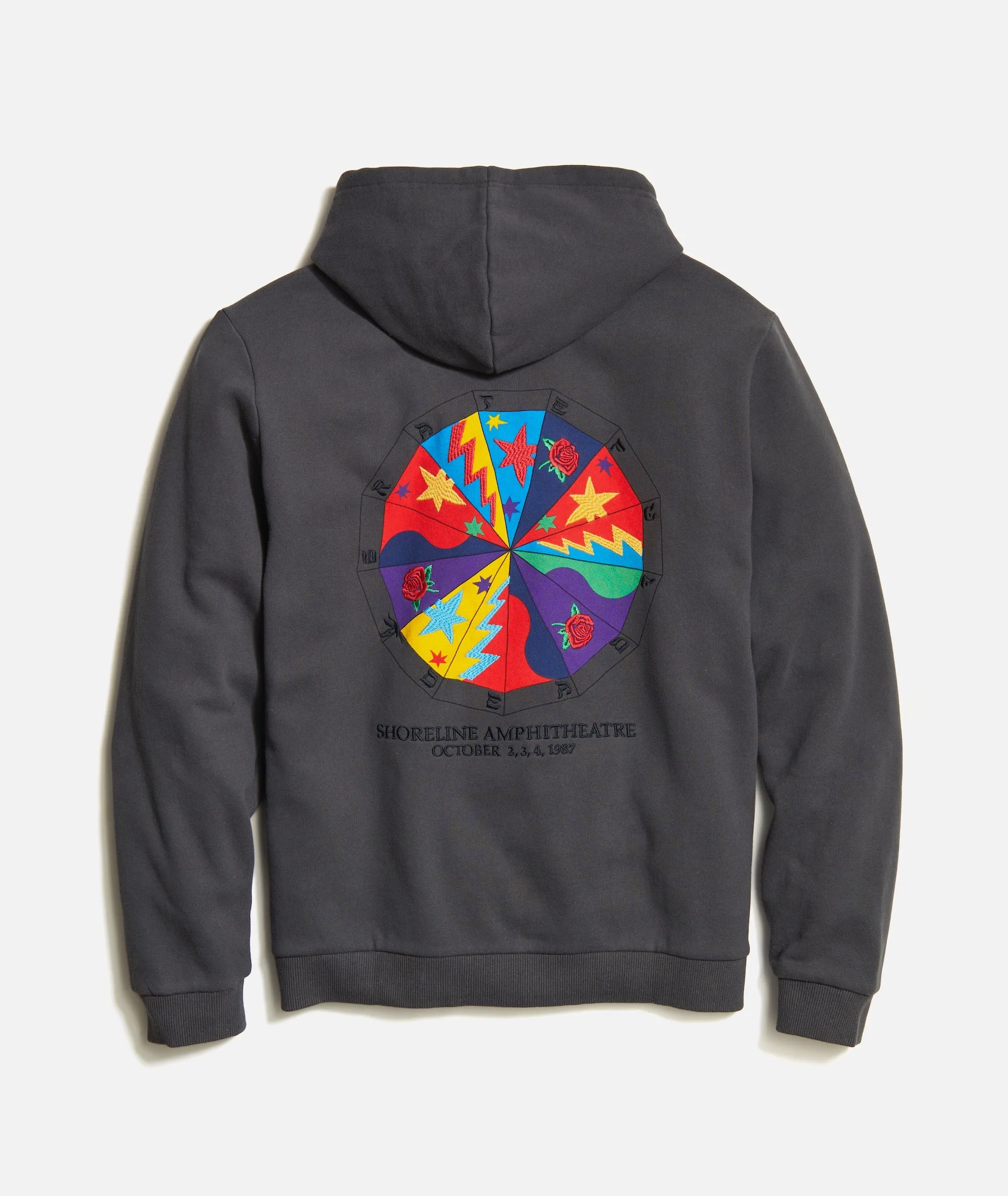 Grateful Dead Shoreline Amphitheatre Unisex Hoodie sold by Marine Layer