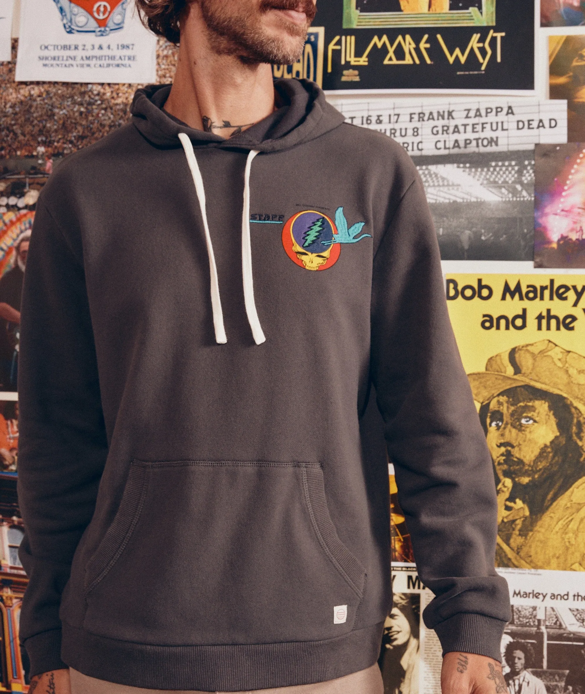 Grateful Dead Shoreline Amphitheatre Unisex Hoodie sold by Marine Layer product image thumbnail 4