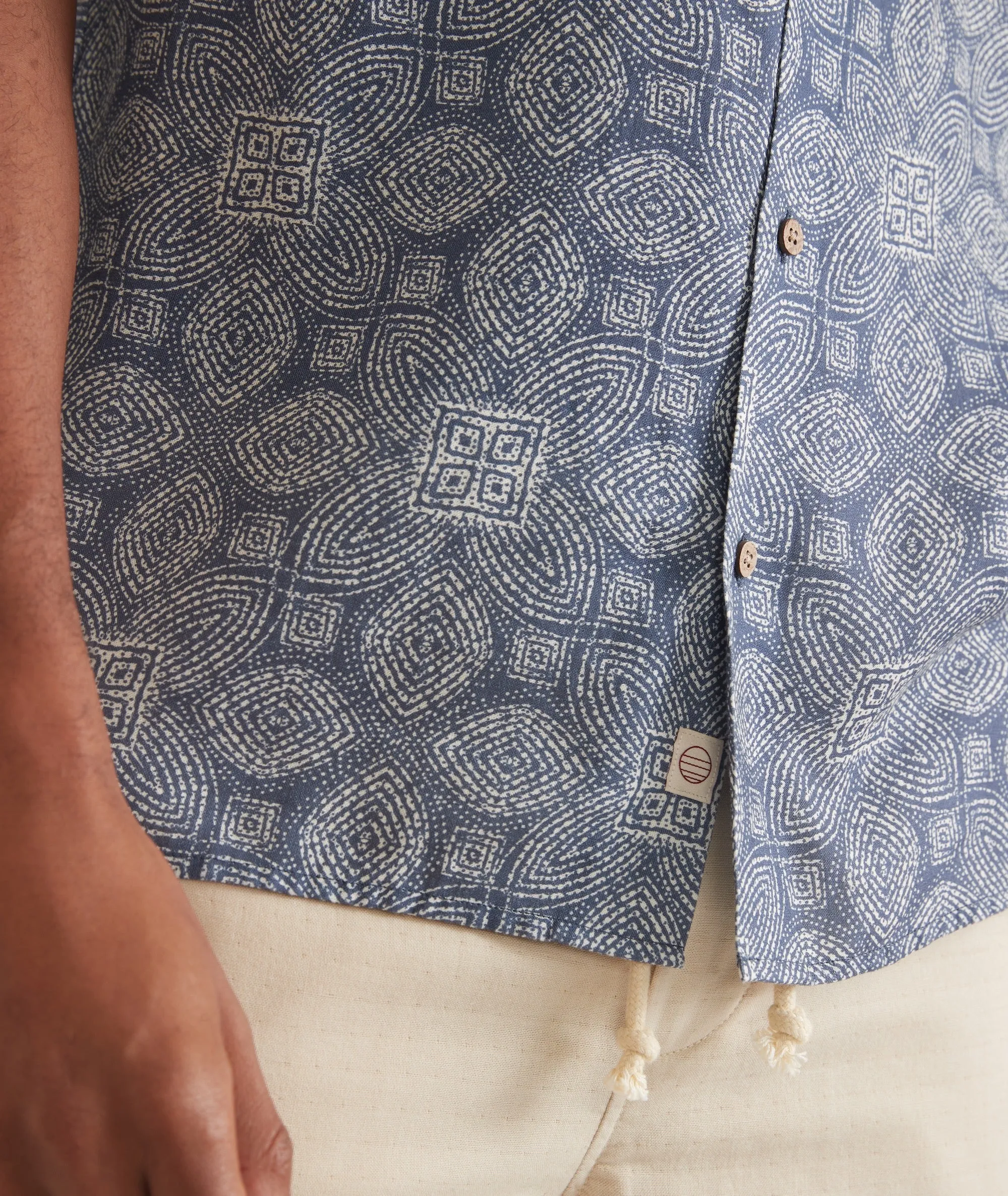 TENCEL Linen Resort Shirt sold by Marine Layer product image thumbnail 5