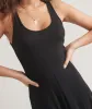 Lexi Rib Fit and Flare Midi Dress sold by Marine Layer