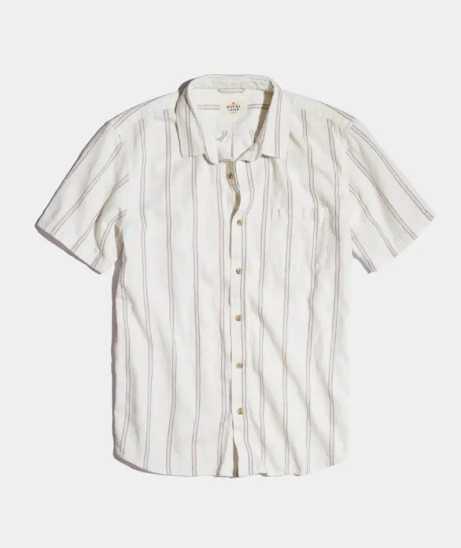 Forman Shortsleeve Button Down sold by Marine Layer