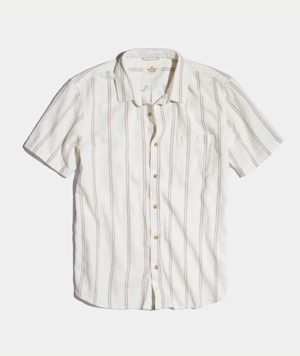 Forman Shortsleeve Button Down sold by Marine Layer