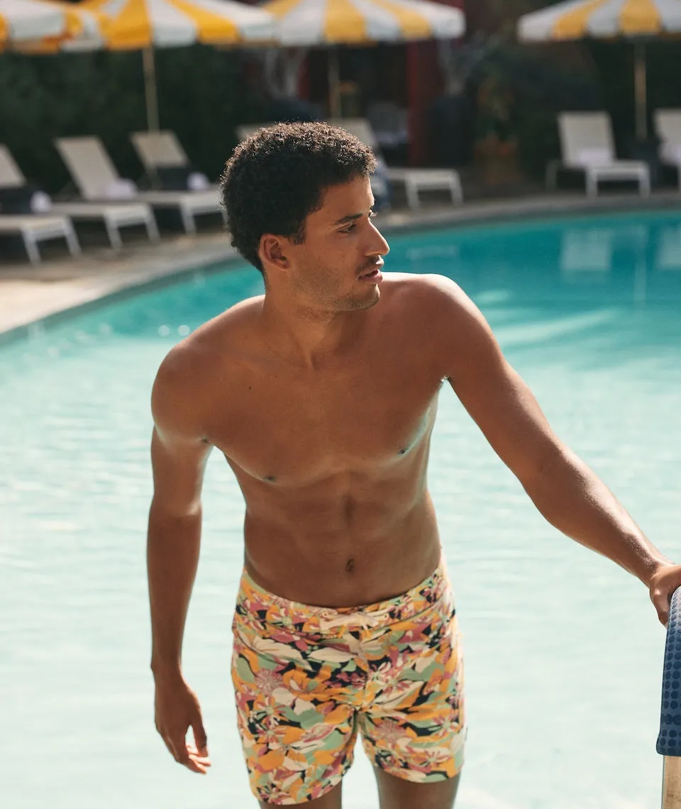 Coronado Board Short in Vintage Floral Print sold by Marine Layer product image thumbnail 2