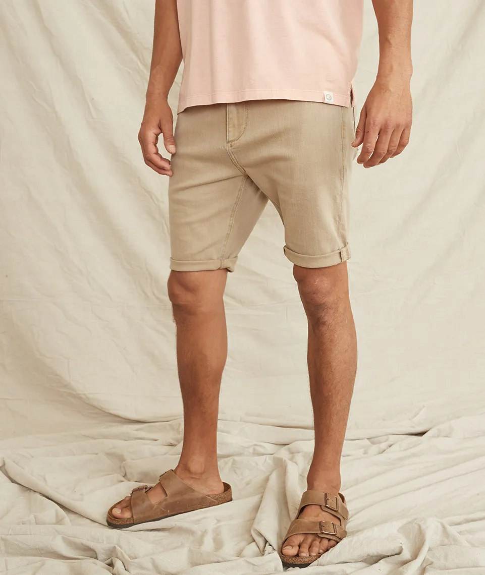 Dock Short in Light Khaki sold by Marine Layer product image thumbnail 2
