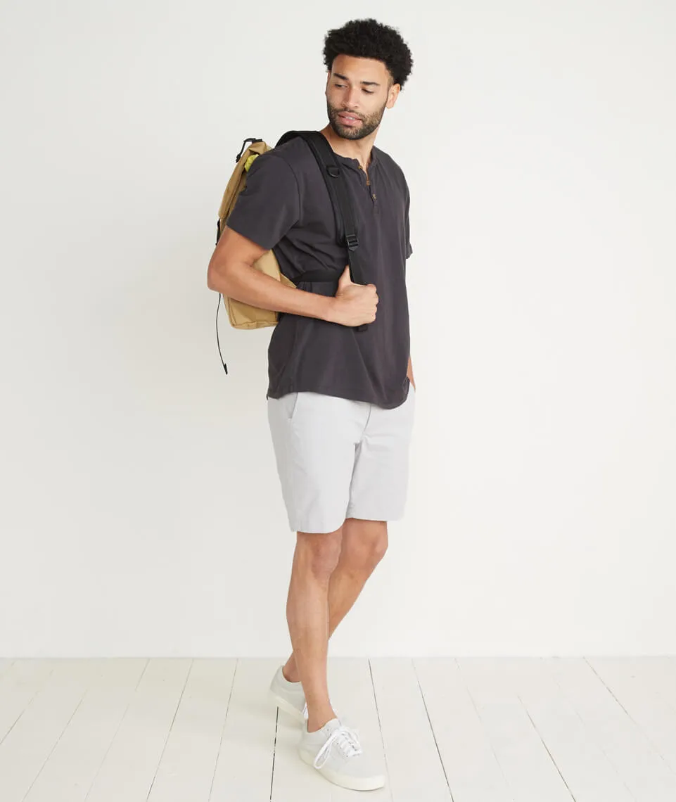 Shortsleeve Henley in Faded Black sold by Marine Layer product image thumbnail 5