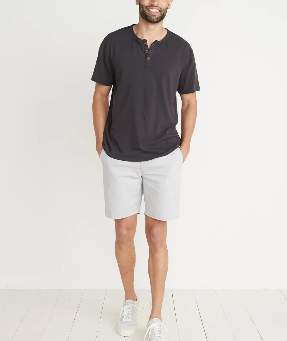 Shortsleeve Henley in Faded Black sold by Marine Layer product image thumbnail 3