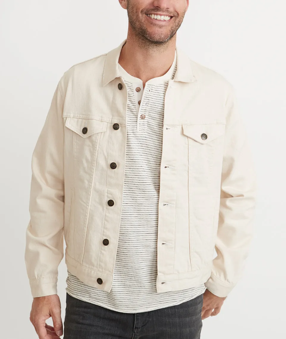 Jones Stretch Jean Jacket sold by Marine Layer product image thumbnail 2