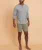 Box Waffle Short in Deep Lichen sold by Marine Layer