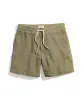 Box Waffle Short in Deep Lichen sold by Marine Layer