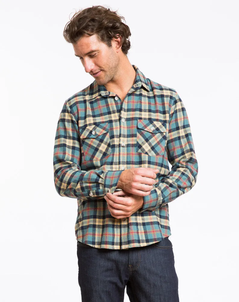 Handsome Jack Plaid Shacket sold by Marine Layer product image thumbnail 4