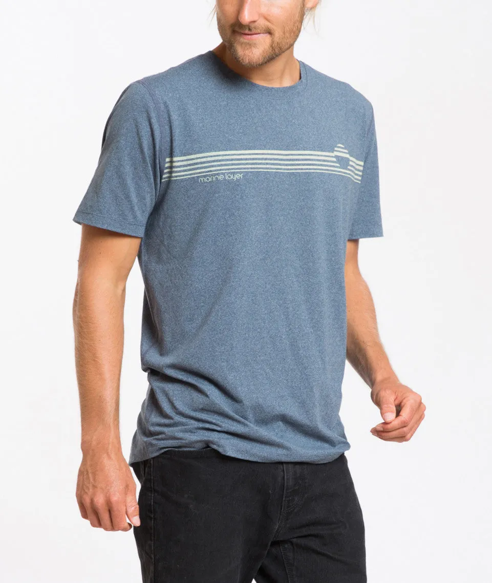 Sun Stripe Sport Crew sold by Marine Layer product image thumbnail 3