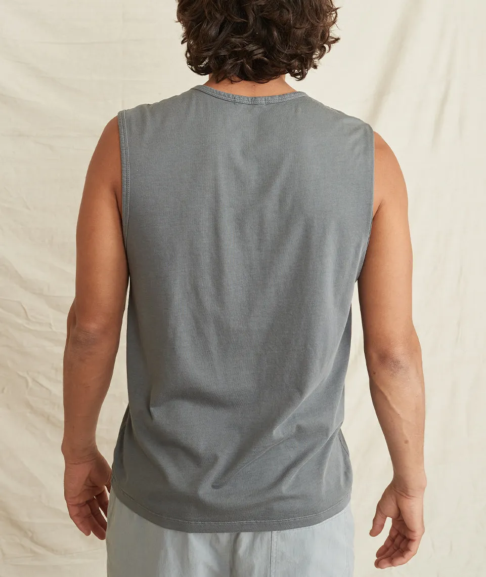 Arturo Muscle Tank in Faded Black sold by Marine Layer product image thumbnail 3
