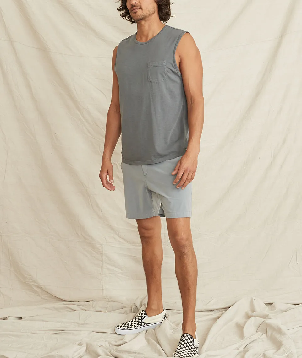 Arturo Muscle Tank in Faded Black sold by Marine Layer product image thumbnail 4