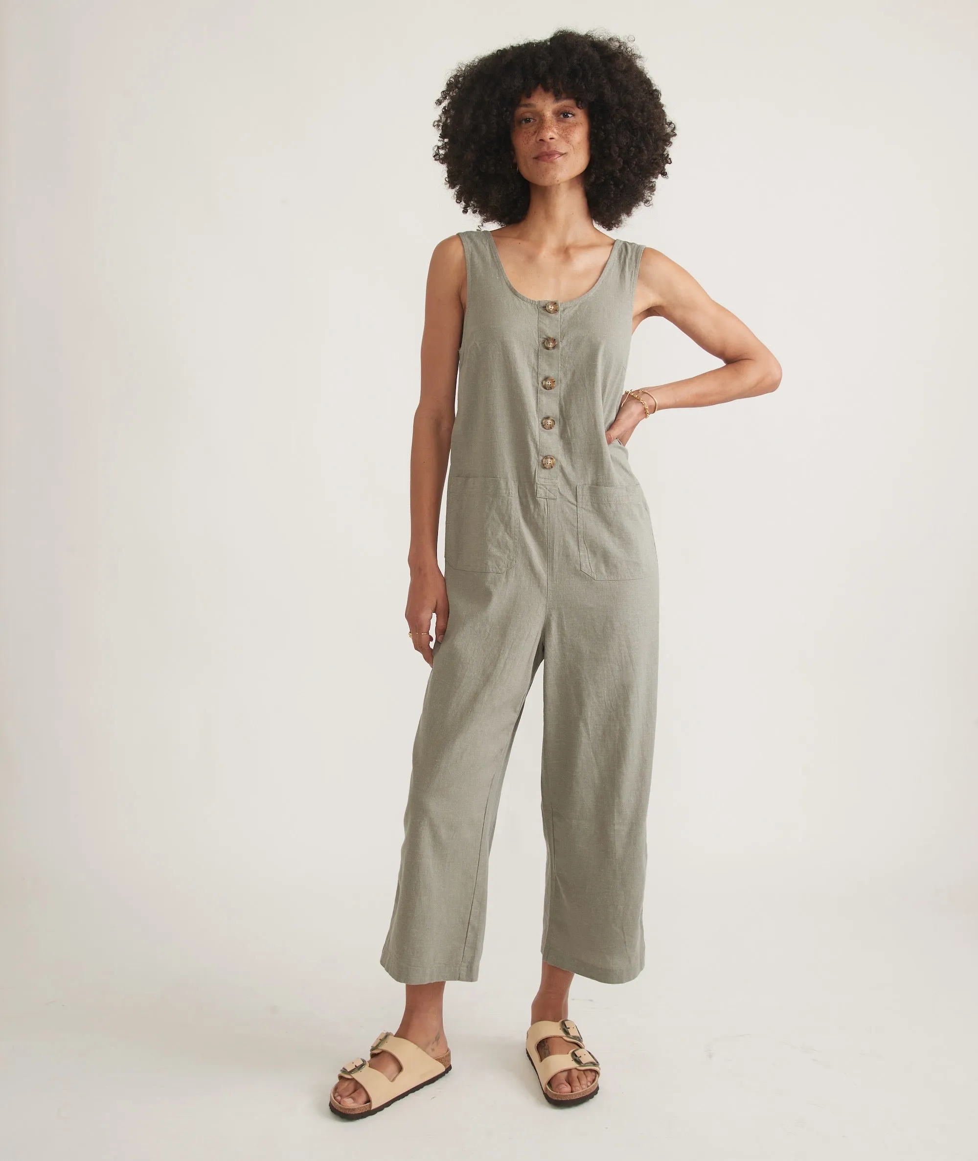 Sydney Beach Jumpsuit sold by Marine Layer