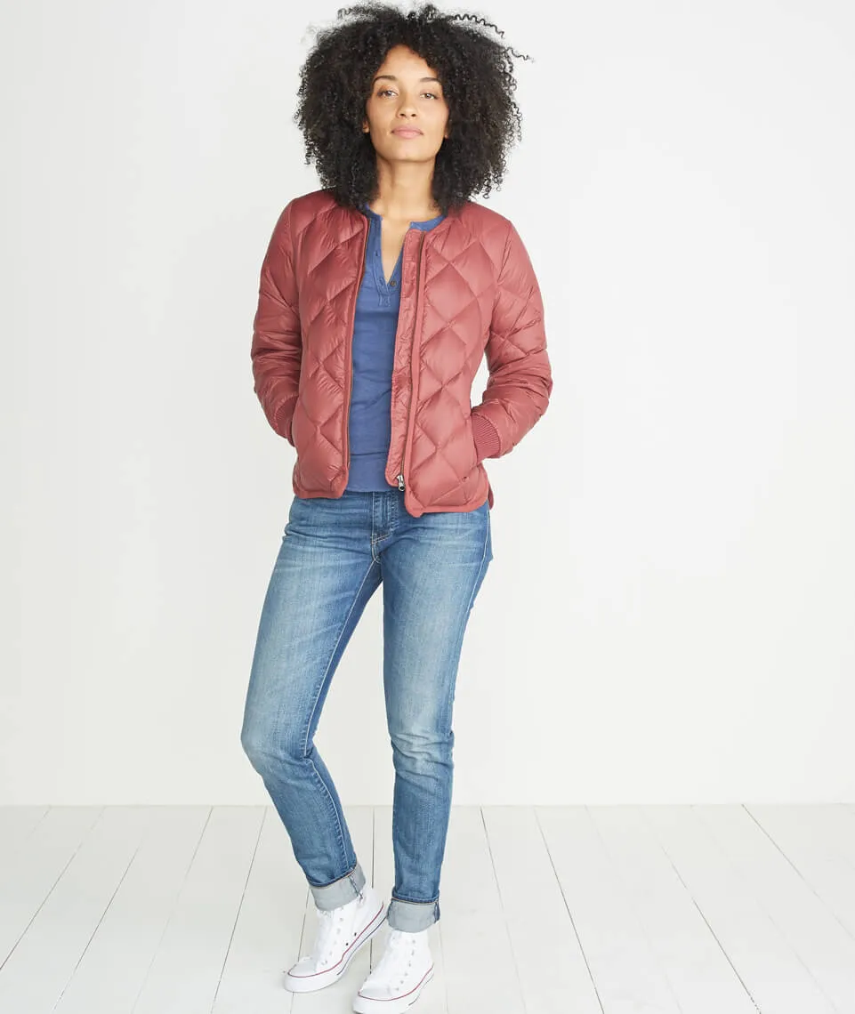 Double Knit Henley in Twilight sold by Marine Layer product image thumbnail 5