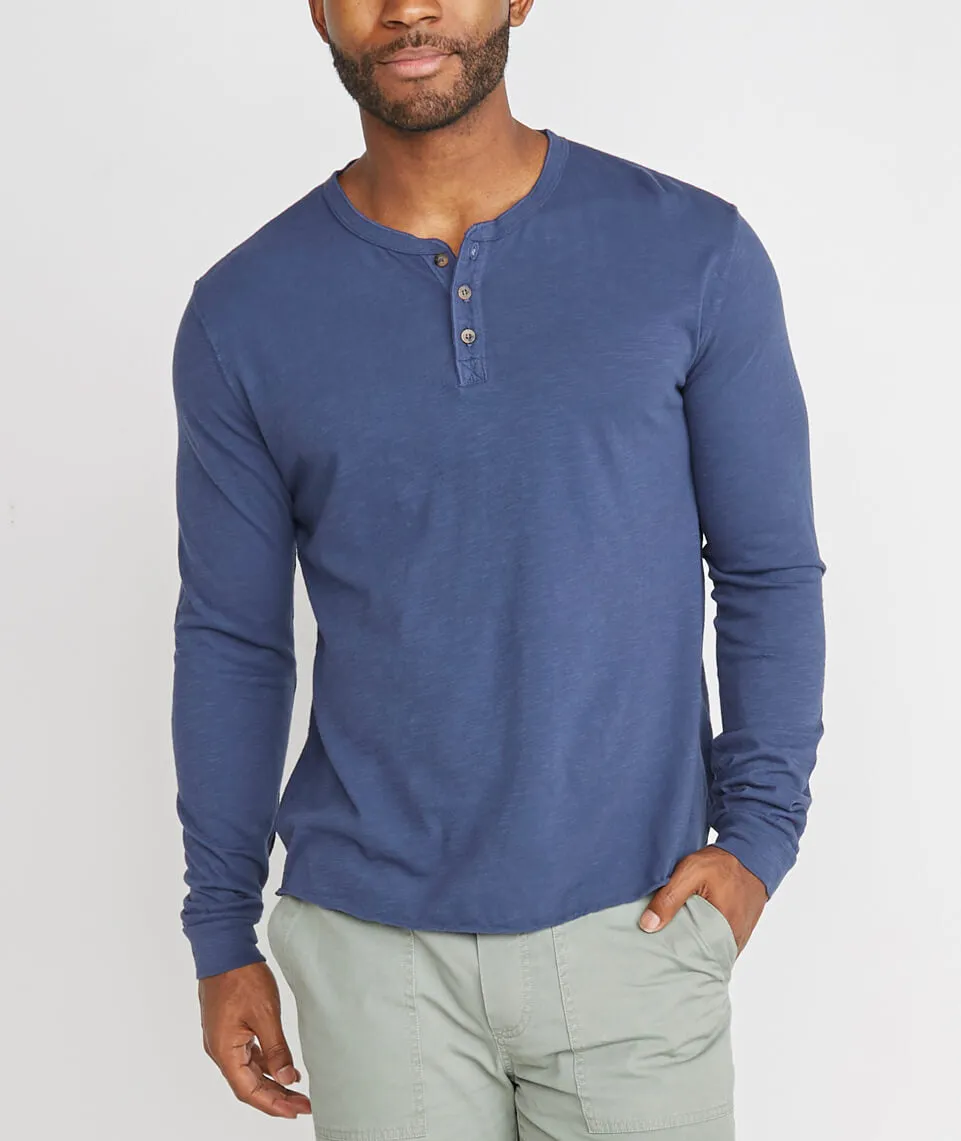 Lightweight Henley in Navy sold by Marine Layer product image thumbnail 2