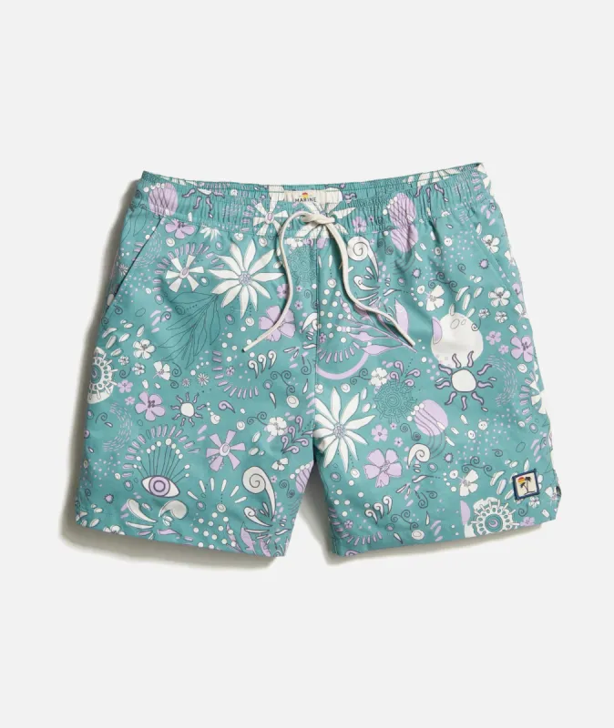 6" Stretch Swim Trunk sold by Marine Layer