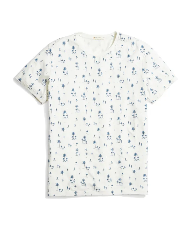 Signature Crewneck in Cabana Print sold by Marine Layer