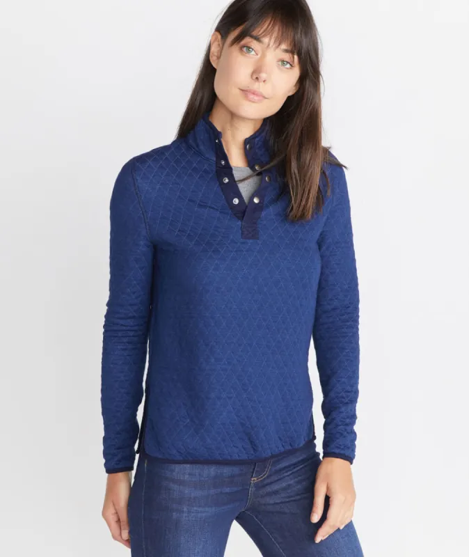 Lady Corbet in Indigo sold by Marine Layer