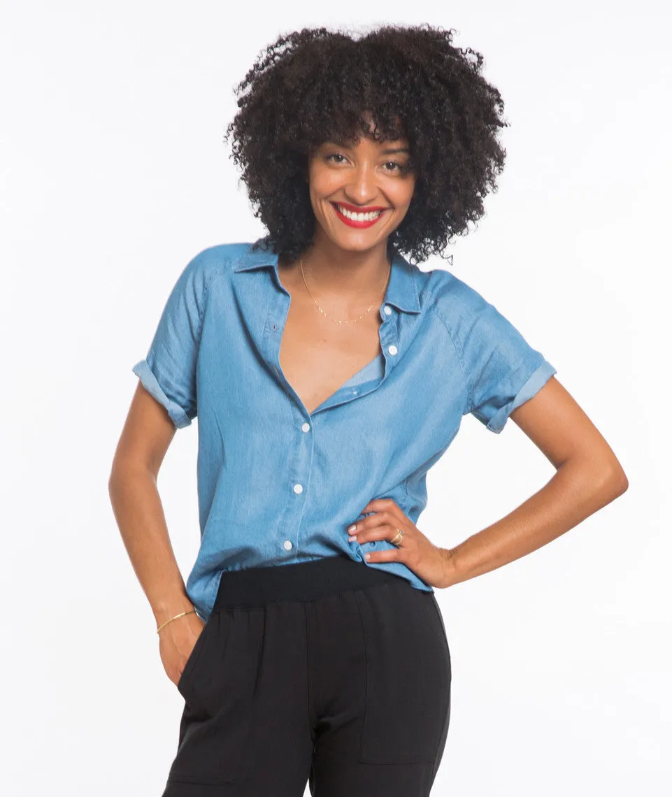 The Alma Shortsleeve Woven sold by Marine Layer product image thumbnail 2