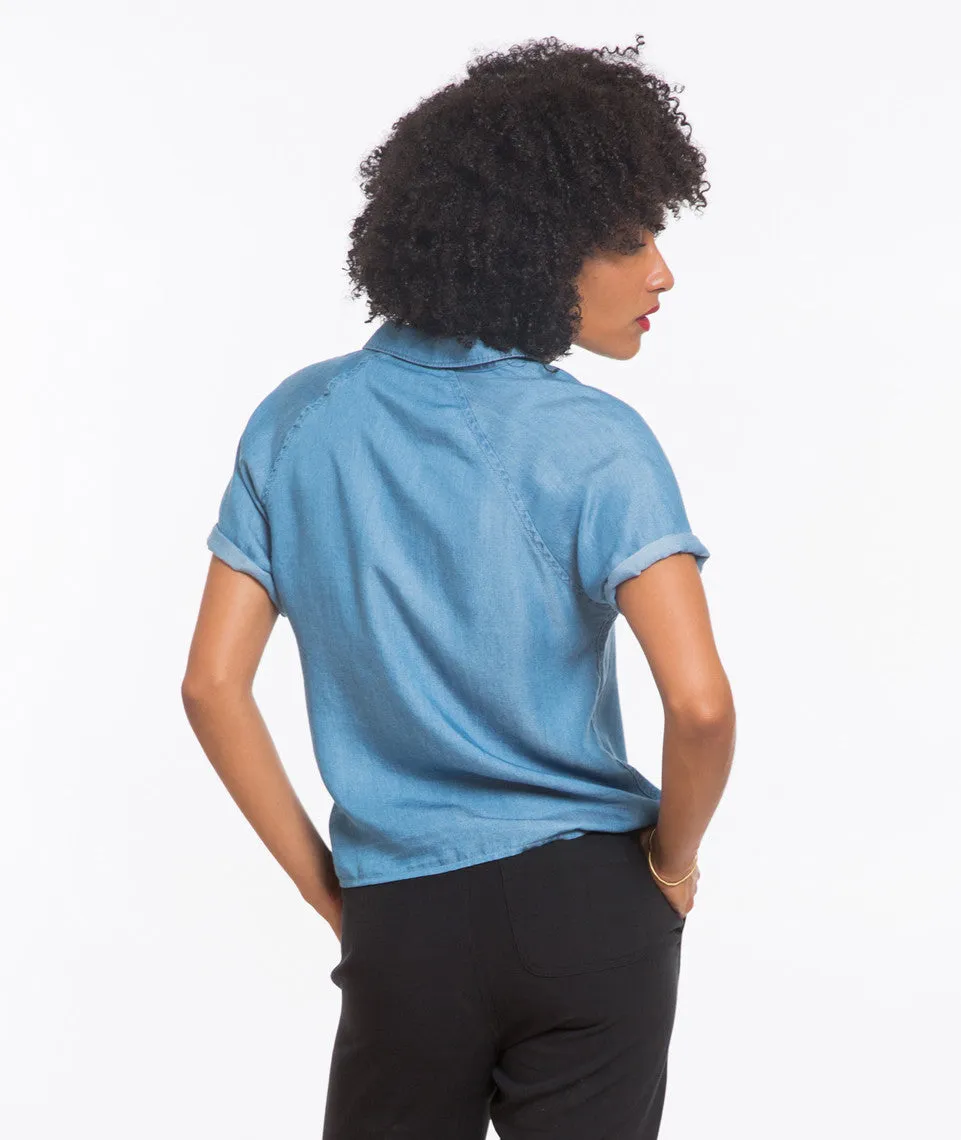 The Alma Shortsleeve Woven sold by Marine Layer product image thumbnail 3