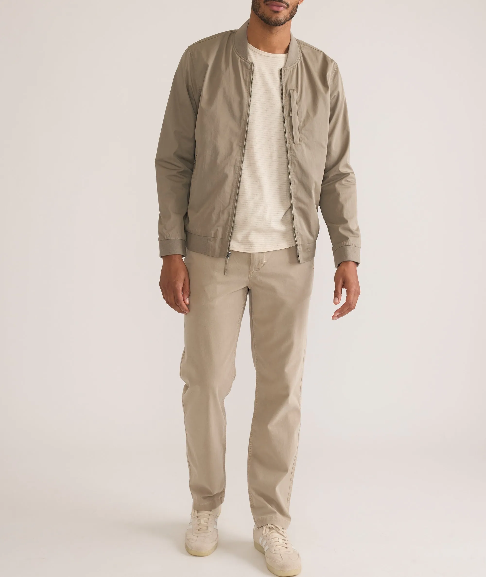 Rossland Wax Canvas Bomber sold by Marine Layer product image thumbnail 4