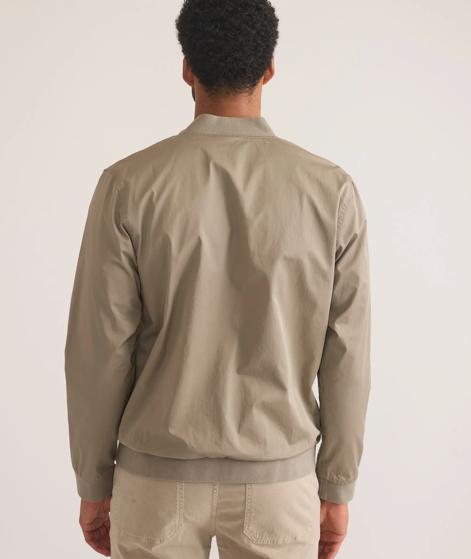 Rossland Wax Canvas Bomber sold by Marine Layer product image thumbnail 3