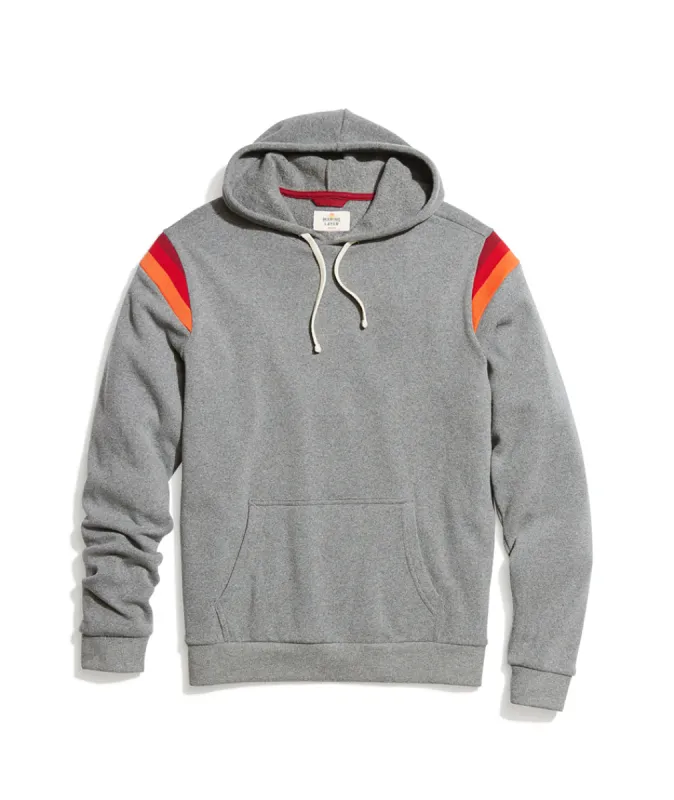 Banks Hoodie in Heather Grey sold by Marine Layer