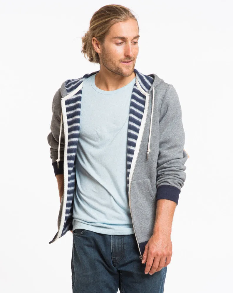 Stripe Lined Cortland Hoodie sold by Marine Layer product image thumbnail 2