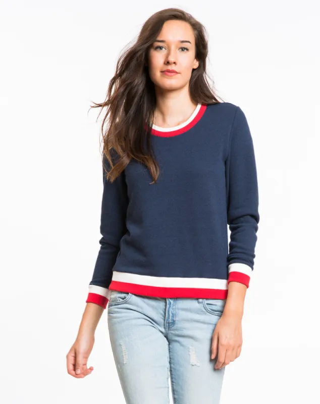 Jenny Sherpa Sweatshirt sold by Marine Layer