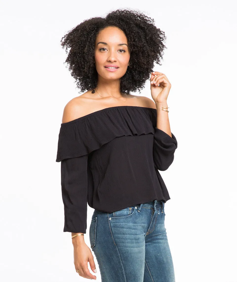 Hudson Longsleeve Blouse sold by Marine Layer product image thumbnail 2