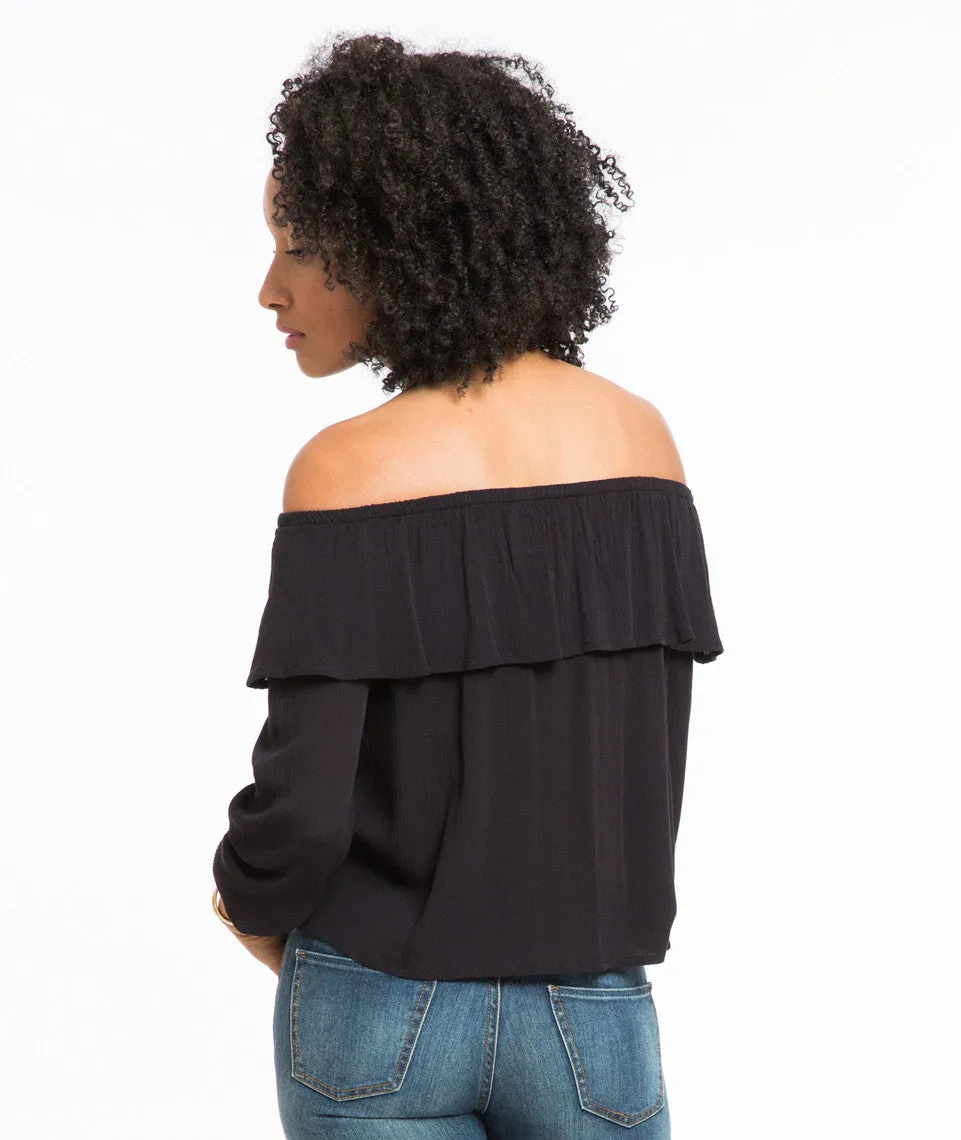 Hudson Longsleeve Blouse sold by Marine Layer product image thumbnail 3