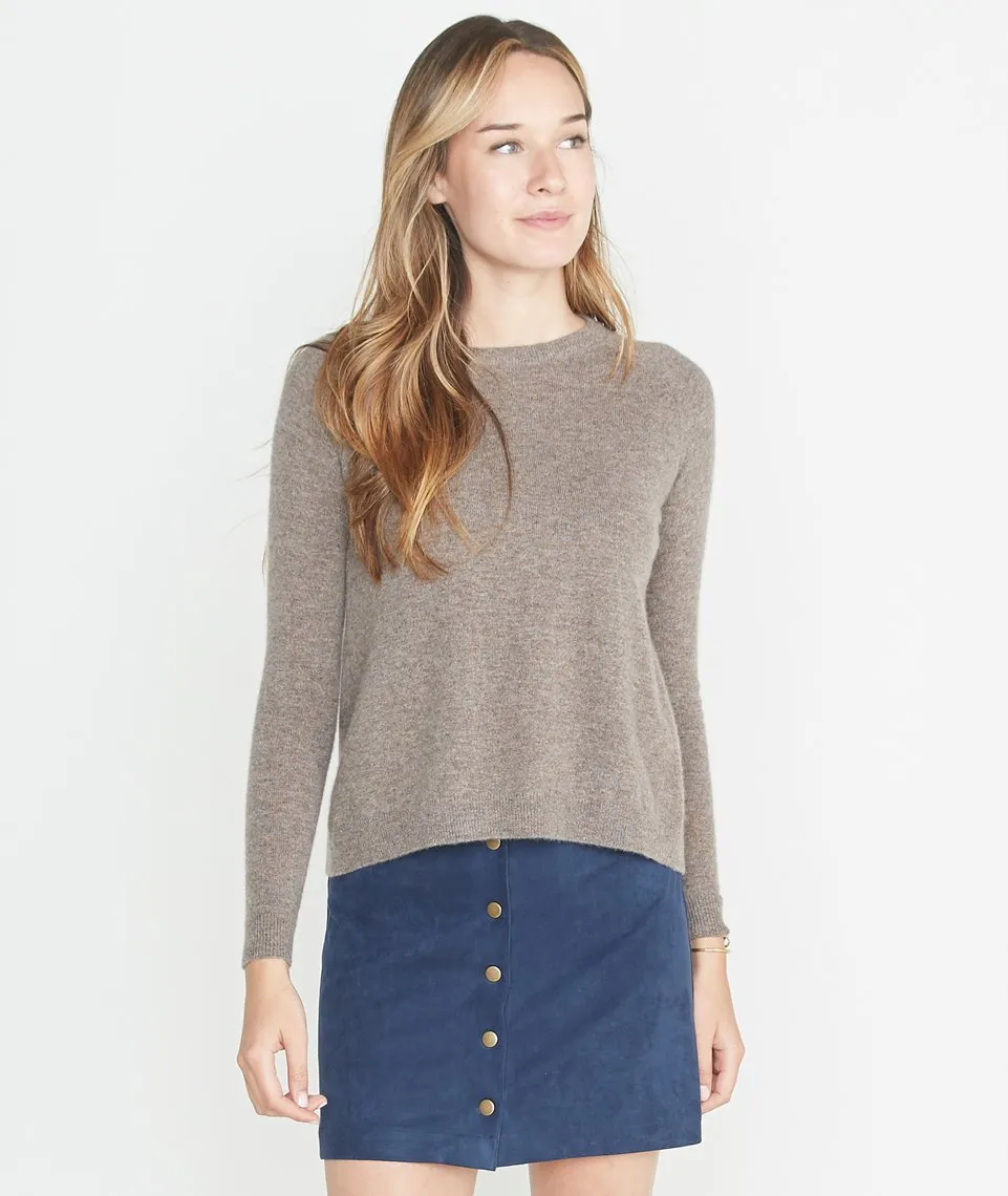 Holly Cashmere Swing Crewneck Sweater sold by Marine Layer product image thumbnail 2