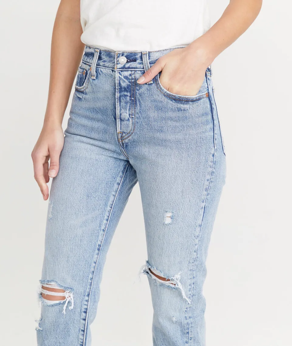 Levi's Wedgie Straight Jean - Lost Inside sold by Marine Layer product image thumbnail 4
