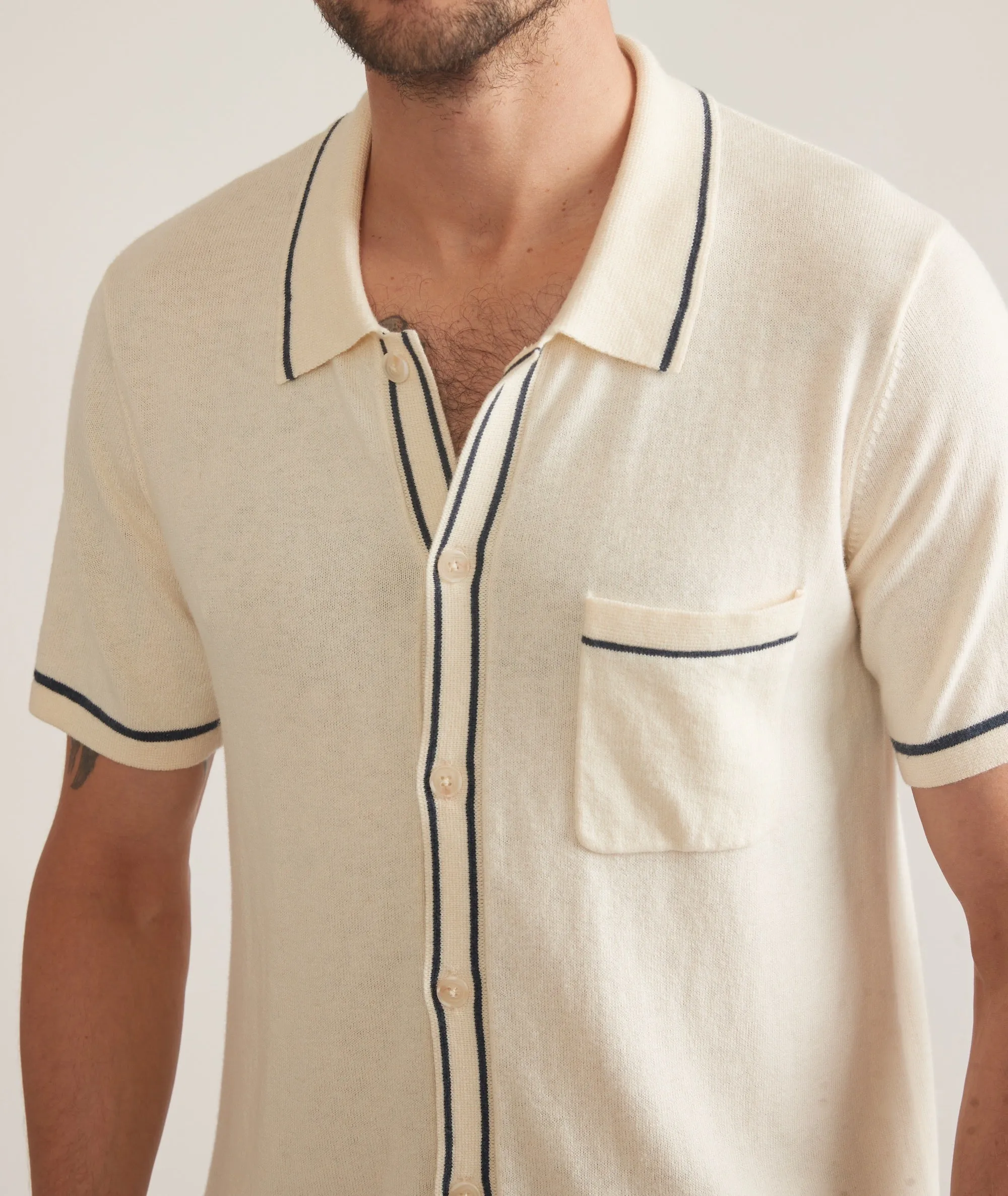 Wyatt Sweater Button Down sold by Marine Layer product image thumbnail 4