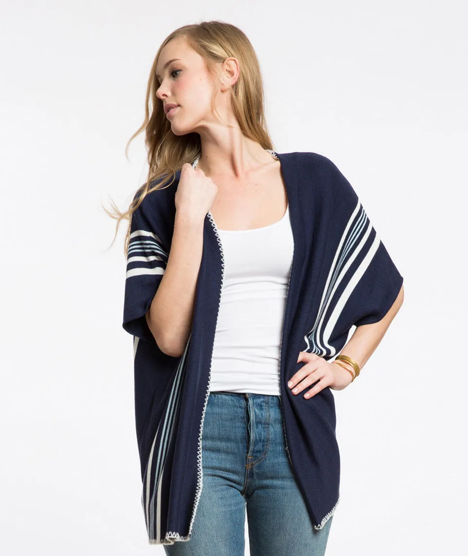 Cameron Poncho sold by Marine Layer