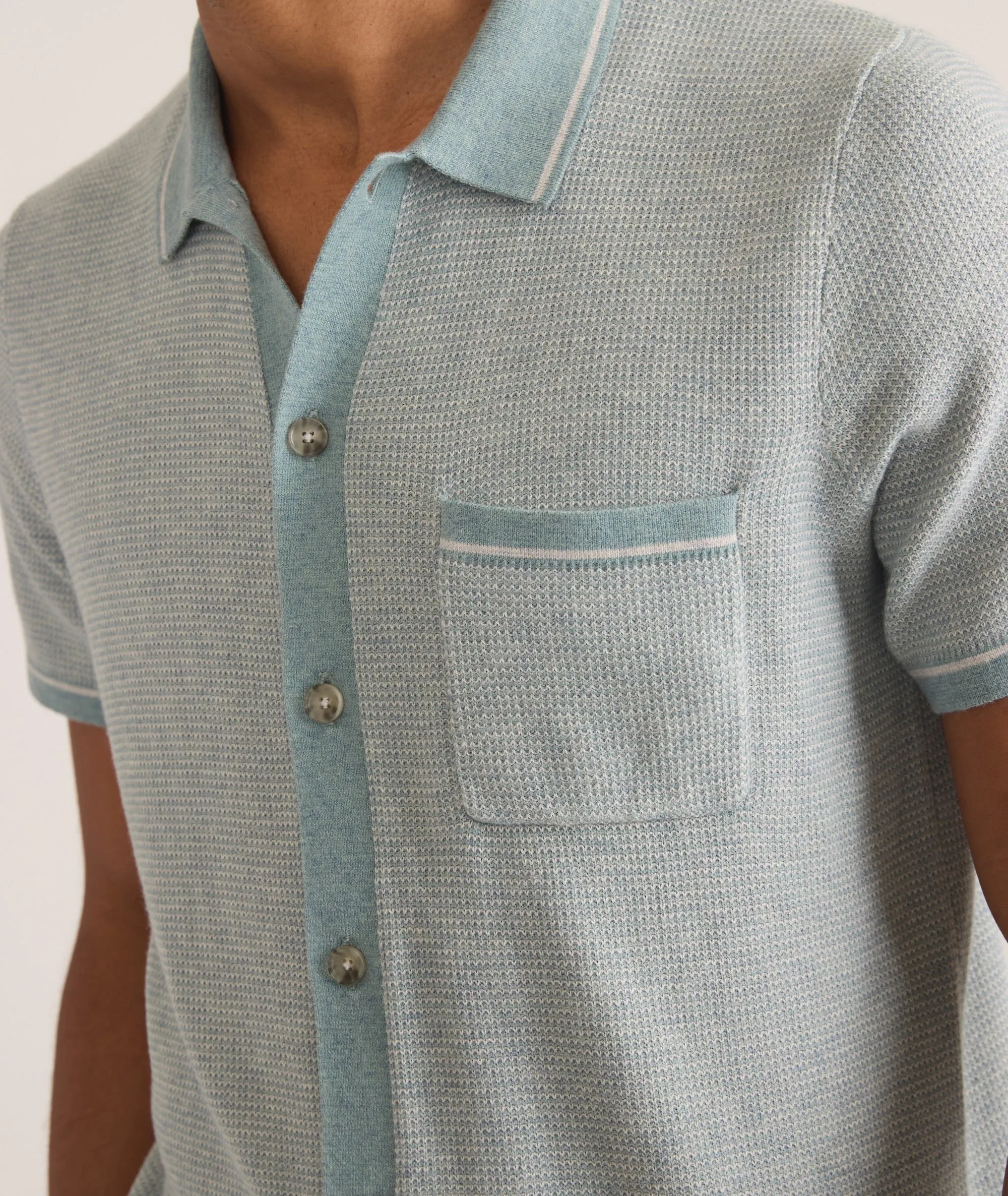 Wyatt Sweater Button-Down sold by Marine Layer product image thumbnail 4