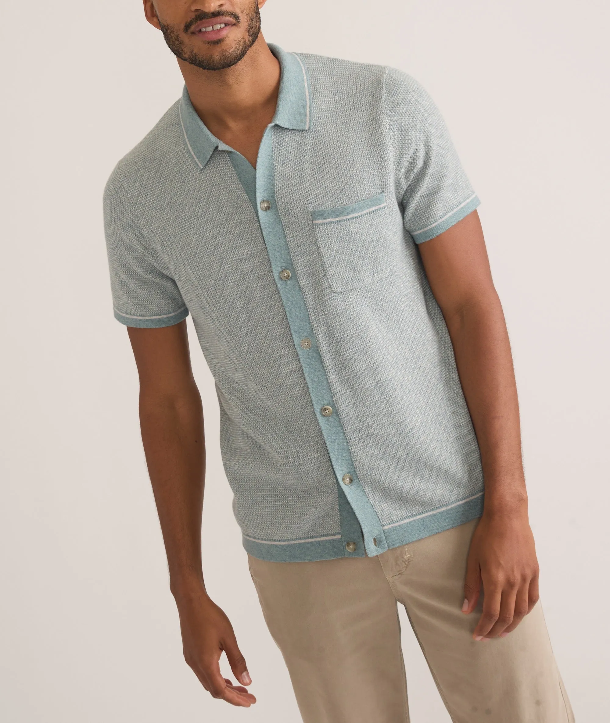 Wyatt Sweater Button-Down sold by Marine Layer product image thumbnail 2