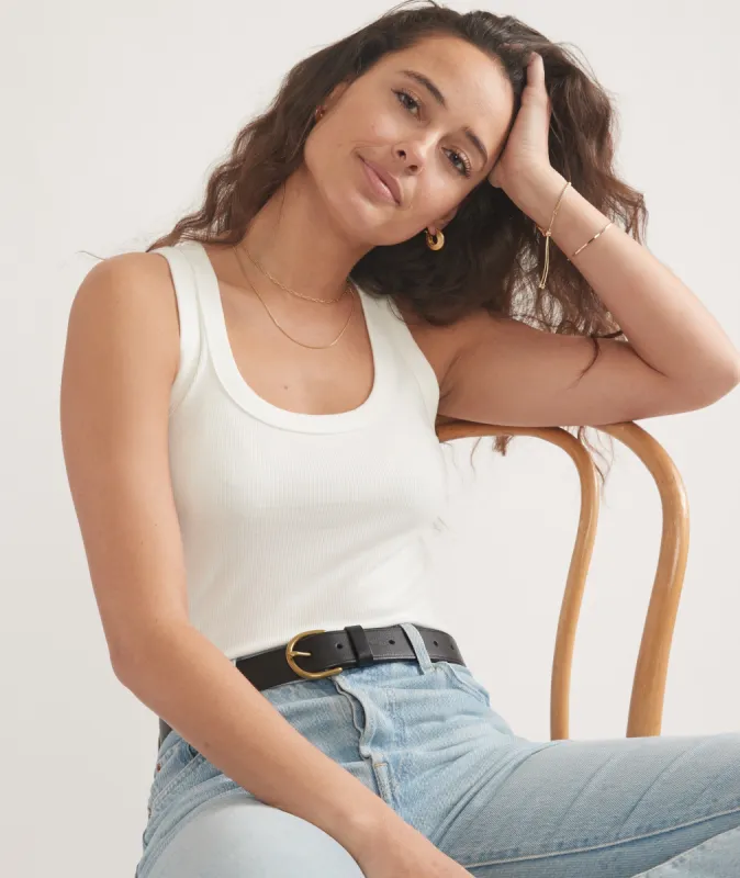 Lexi Rib Sun-In Tank made by Marine Layer