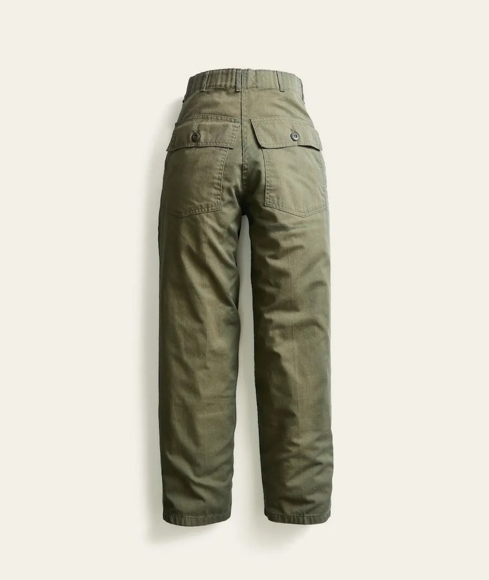 Military Trouser in Light Green sold by Marine Layer product image thumbnail 3