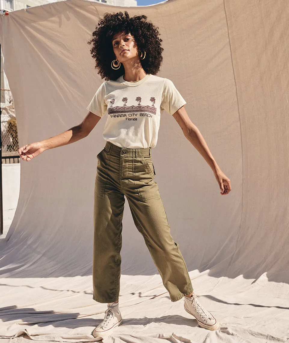 Military Trouser in Light Green sold by Marine Layer product image thumbnail 2