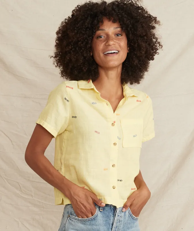 Talia Button Down sold by Marine Layer