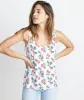 Logan Tank in Pineapple Floral sold by Marine Layer