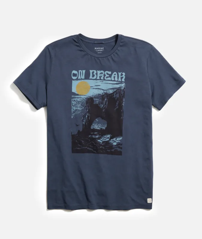 Signature Crew Graphic Tee sold by Marine Layer