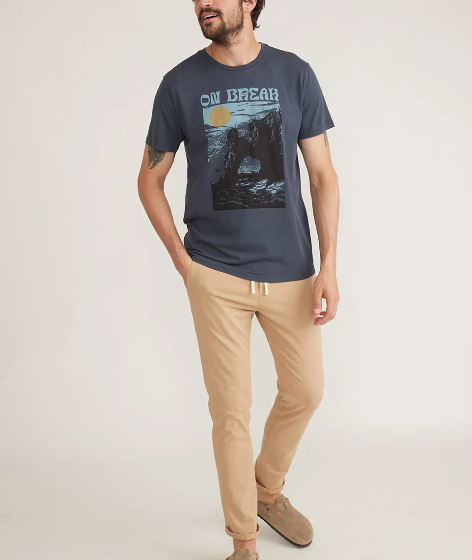 Signature Crew Graphic Tee sold by Marine Layer product image thumbnail 4