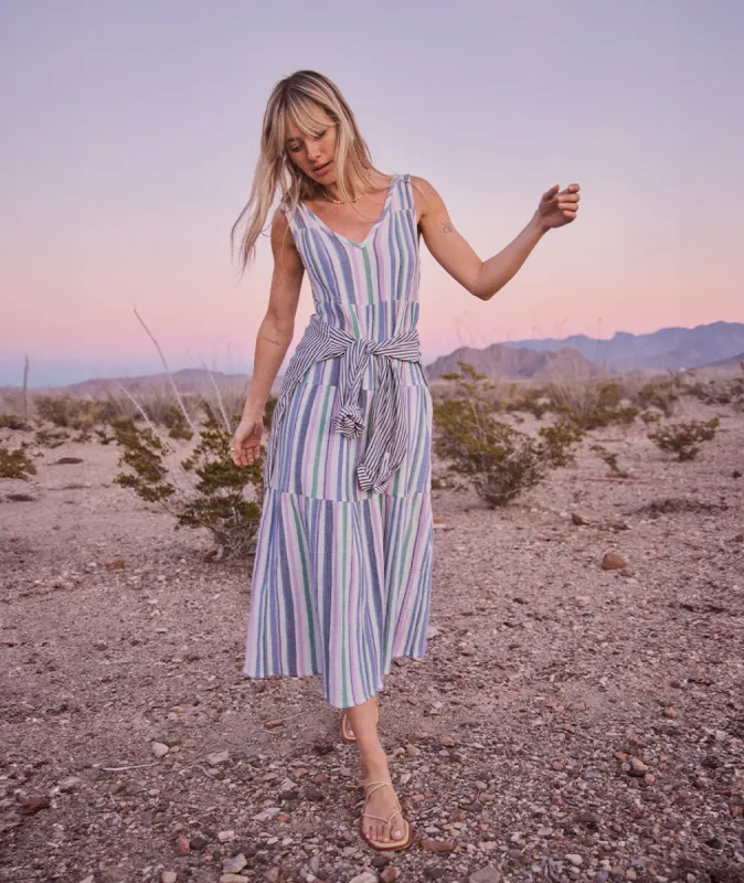 Corinne Double Cloth Maxi Dress sold by Marine Layer